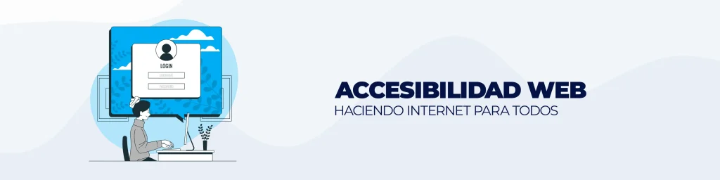 Banner Accesibilidad en la Web